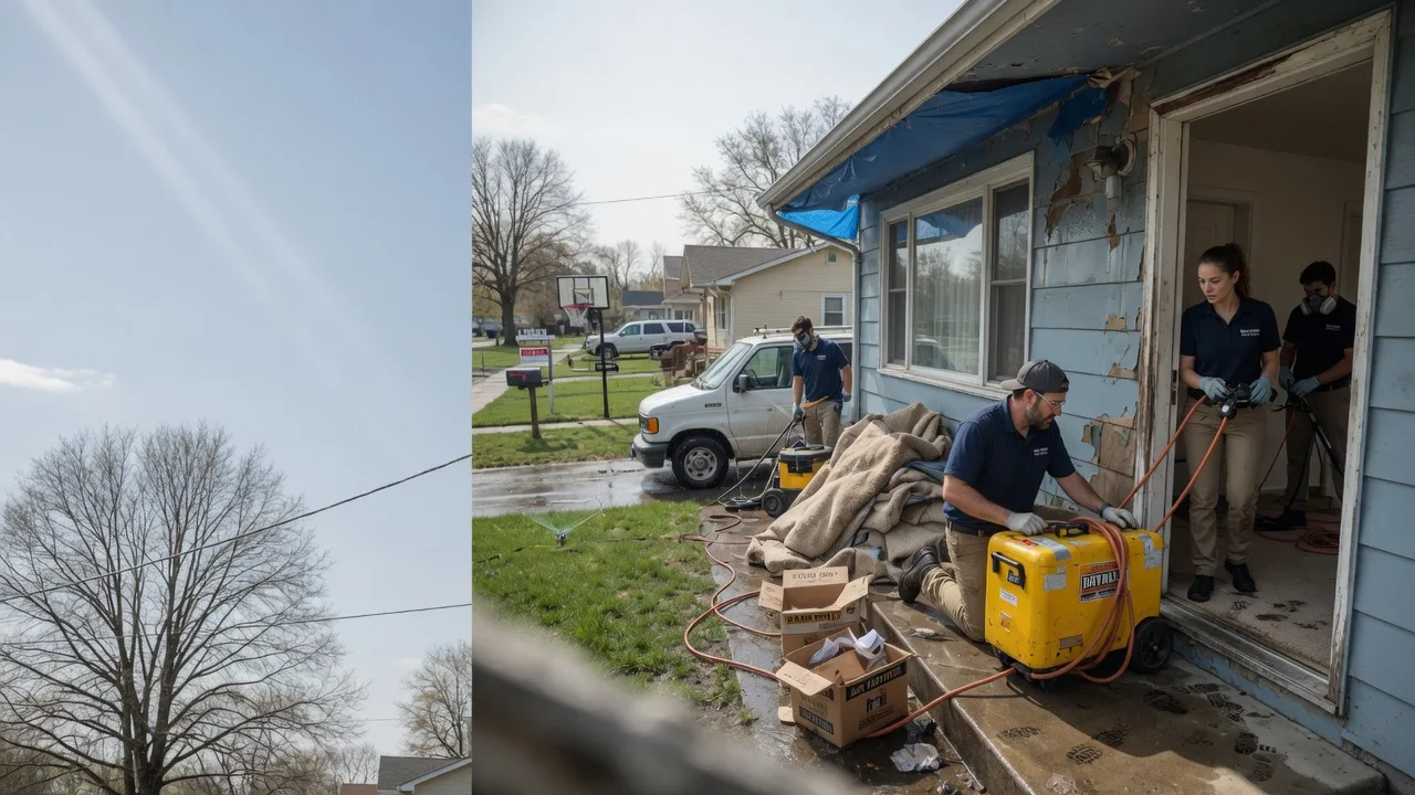Basement Flood Cleanup in Crescent, OK near me
